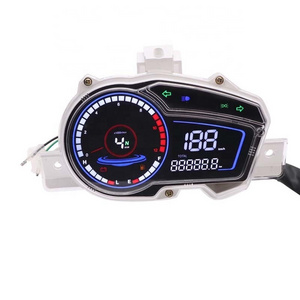 Factory Supply  Motorcycle Speedometer Digital LC150 Y15ZR T150 Moto Dashboard