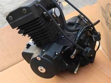 CQJB High Quality 2 Cylinder Carburetor 350CC Water Cooled N19 Engine YY350 Motorcycle Engine