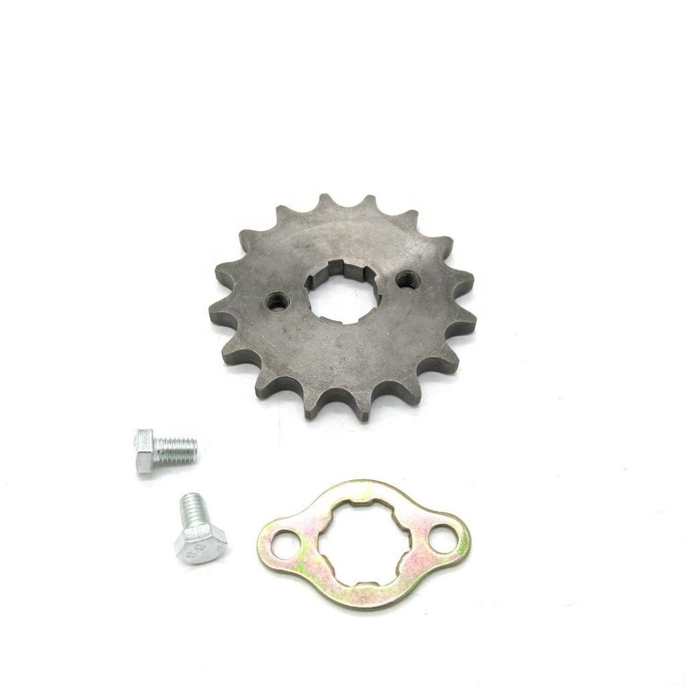 CQJB Custom steel small front sprocket Motorcycle 20MM 428-16T sprocket