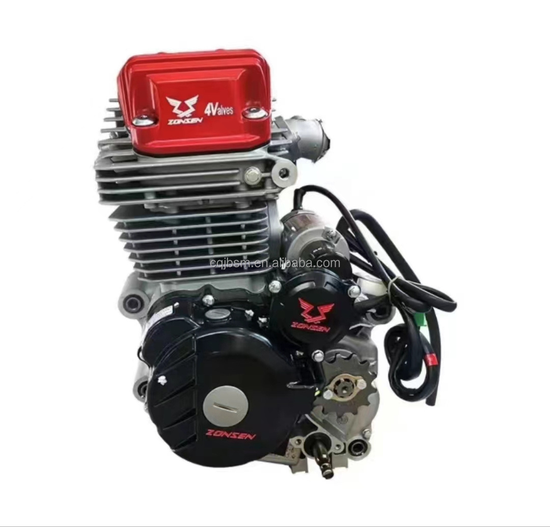 CQJB High Quality ZS172FMM Dirt Bike 250cc Engine Zongshen Cb250r 4 Valve 4 Stroke Motocross For Yamaha For Ktm