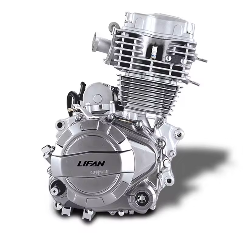 CQJB High Quality Motorcycle Engine 150CC 175CC 200CC Lifan Air Cooled Motorcycle Engine Assembly