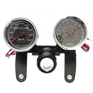 CQJB High Quality 12V Speed Meter Motorcycle 90MM CD70 Motorcycle Meter