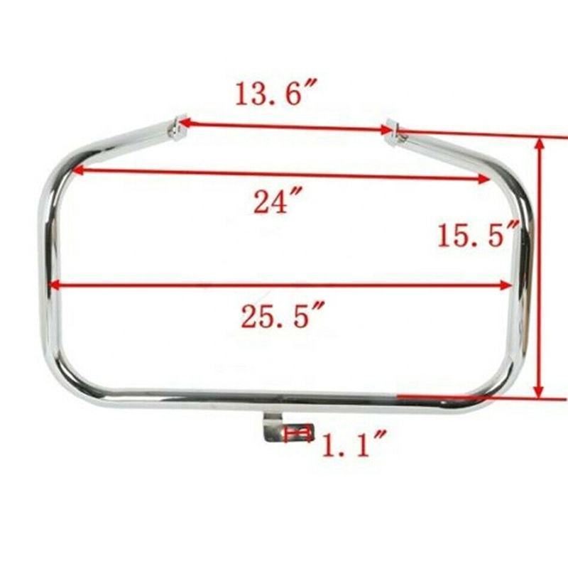 CQJB Motorcycle Accessories suitable to ShadowACE VT 400 750 97-03 Body Crash Bar for Honda