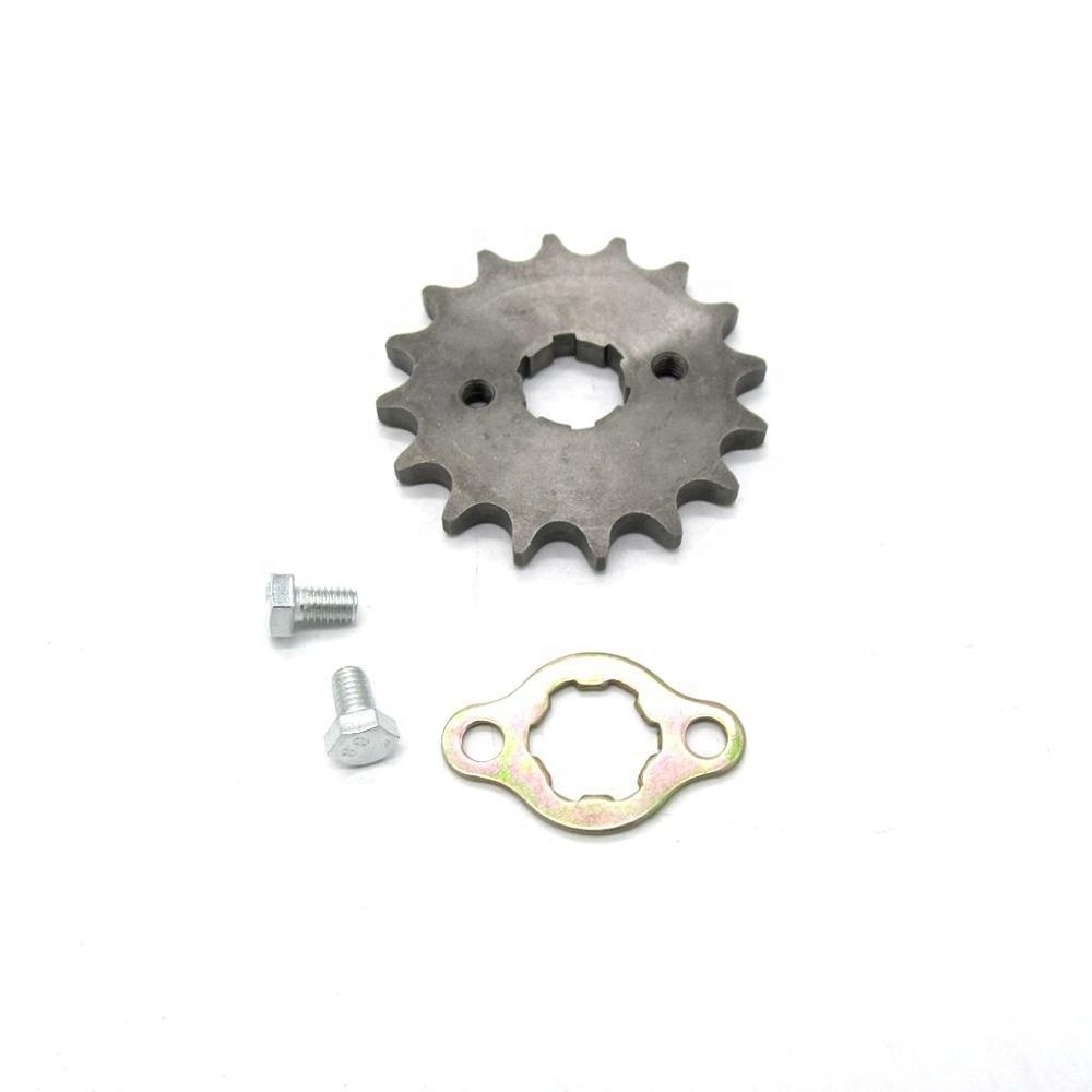 CQJB Custom steel small front sprocket Motorcycle 20MM 428-16T sprocket