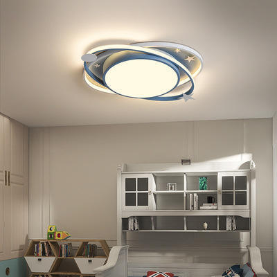 New Arrival Cartoon Nursery Kids Ceiling Light Oval Blue Lamp For Kid's Room modern lighting for home mounted ceiling lamp