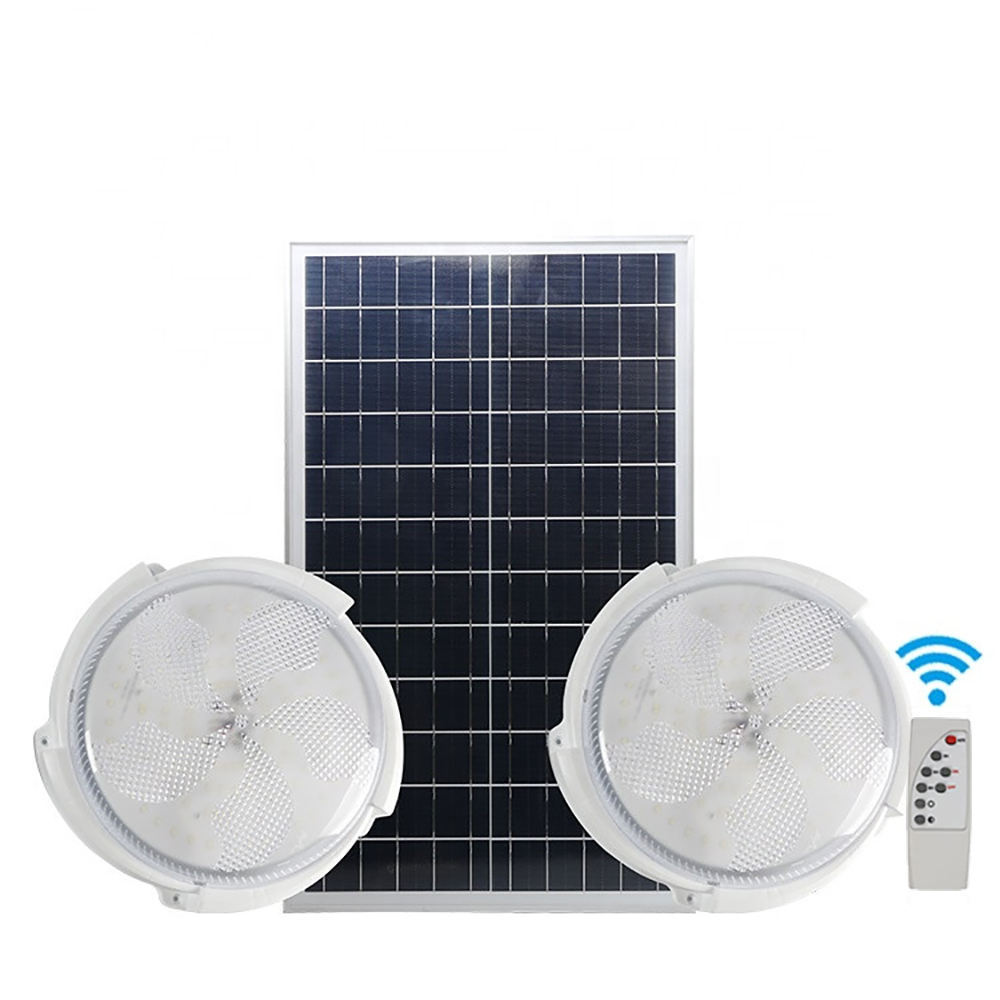 Low Energy Consumption Dustproof Portable Indoor Solar Ceiling Light for Kitchen Balcony Fixtures