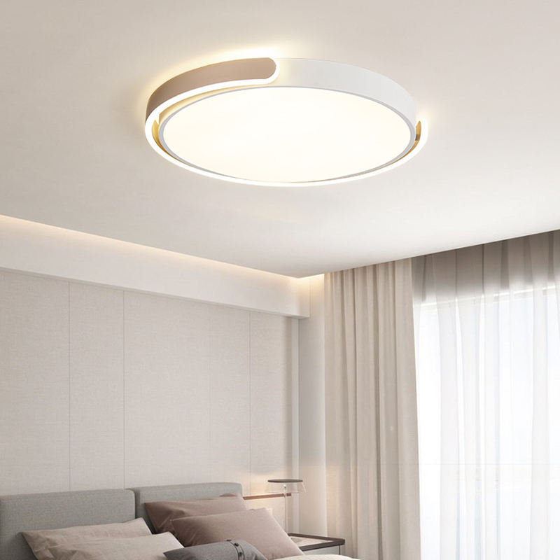 Hot sale Modern Indoor Lighting Fixture White Round LED Ceiling Lamp For Bedroom Ceiling Light