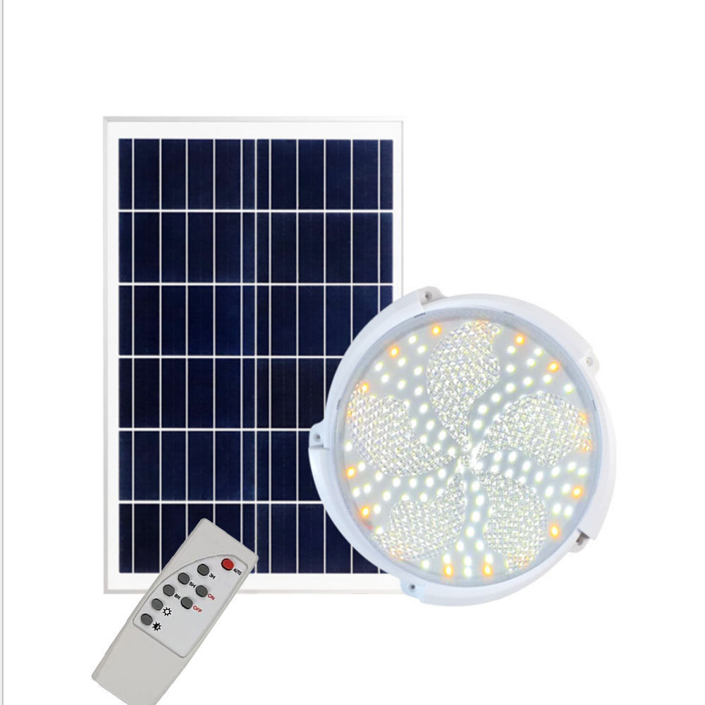 Low Energy Consumption Dustproof Portable Indoor Solar Ceiling Light for Kitchen Balcony Fixtures