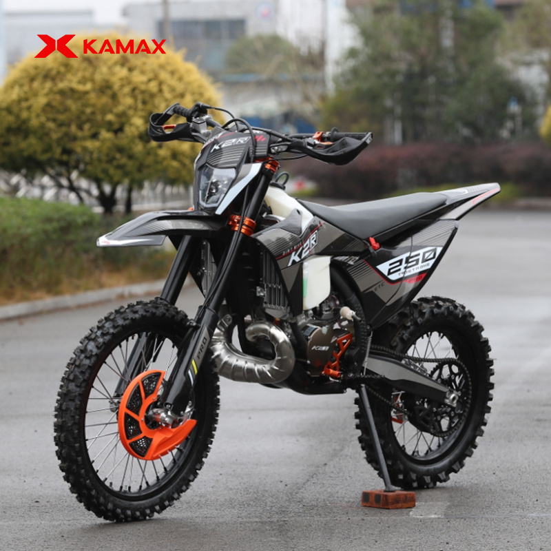 KAMAX 250MT PRO Enduro Off-Road Motor cross 2 stroke motorcycle Water Cooling 250cc Gas Dirt Bikes