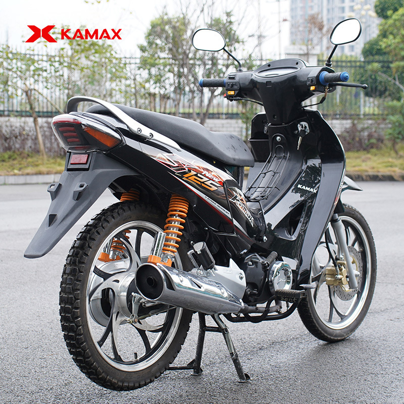 Double Hydraulic Moped 120cc Gas Scooter Gasoline Bike Petrol Mini Gas Motorcycles Petrol Foldable Scooter With 4 Stroke Engine