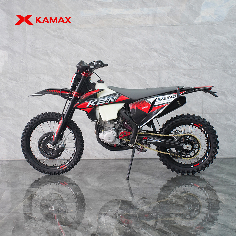 KAMAX 300NCE Enduro 4 Stroke 300cc Off-Road Motorcycles Gas Dirt Bikes Manual Clutch Disc Brake