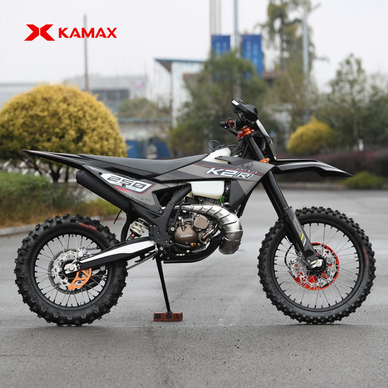 KAMAX 250MT PRO Enduro Off-Road Motor cross 2 stroke motorcycle Water Cooling 250cc Gas Dirt Bikes