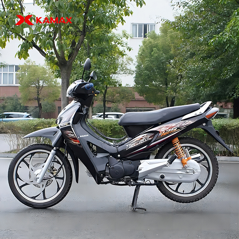 Double Hydraulic Moped 120cc Gas Scooter Gasoline Bike Petrol Mini Gas Motorcycles Petrol Foldable Scooter With 4 Stroke Engine