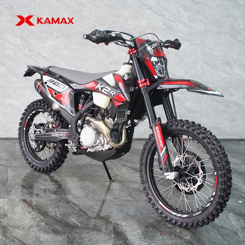 KAMAX 300NCE Enduro 4 Stroke 300cc Off-Road Motorcycles Gas Dirt Bikes Manual Clutch Disc Brake