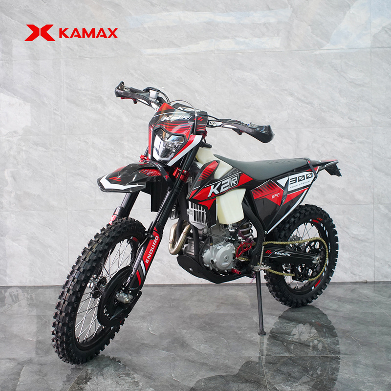 KAMAX 300NCE Enduro 4 Stroke 300cc Off-Road Motorcycles Gas Dirt Bikes Manual Clutch Disc Brake