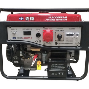 7.5kW Power 8.0kva Generator, Portable 7500w Gasoline Generator single/3-phase Silent Ac Generator