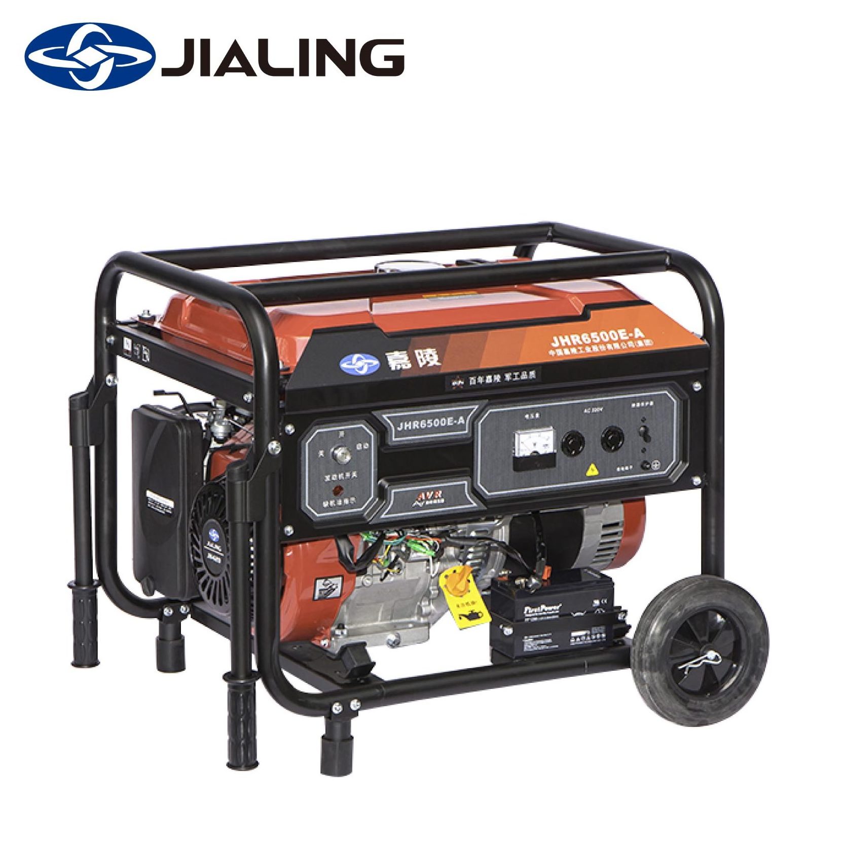 China Gasoline Engine Generator 5kva 5kw Electric Start Portable Gasoline Generator generator 5000 watt With Wheels