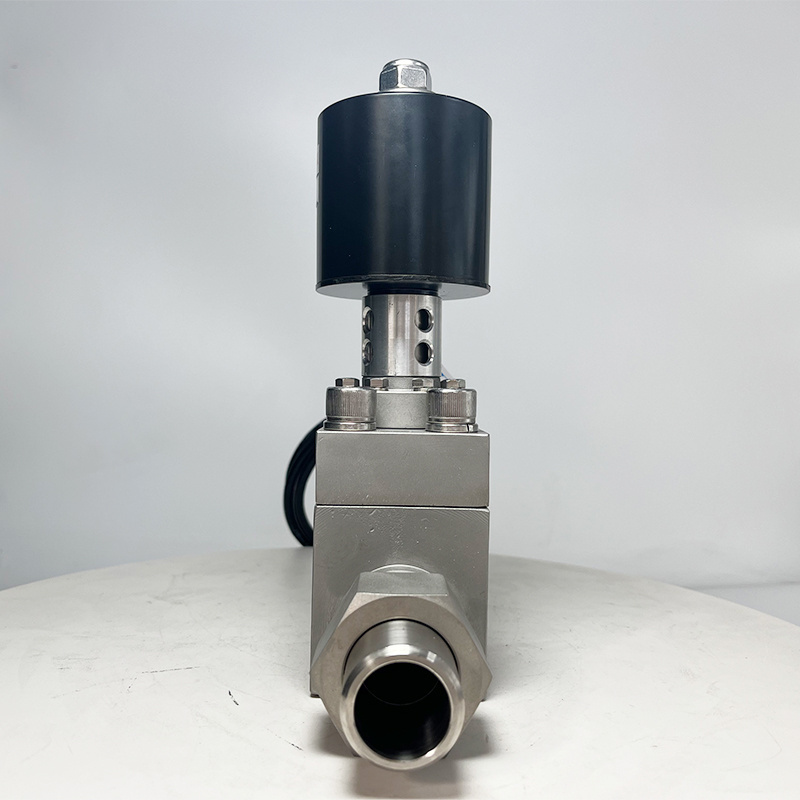 4MPa 40bar DC12V Cryogenic Solenoid Valve 1Inch Pneumatic valve Liquid Nitrogen Valve for Low Temperature Applications