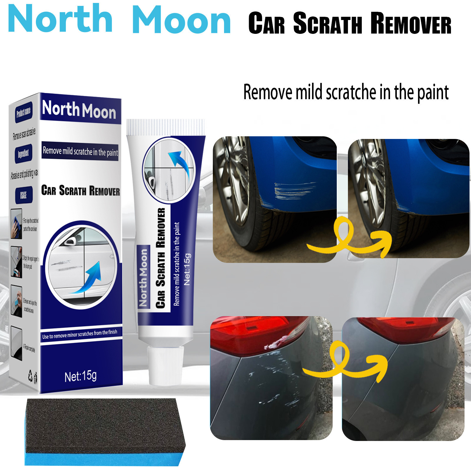 Car Scratch Repair Tool Swirl Remover Auto Scratches paint Repair Polishing Wax Anti Scratch Car Accessories