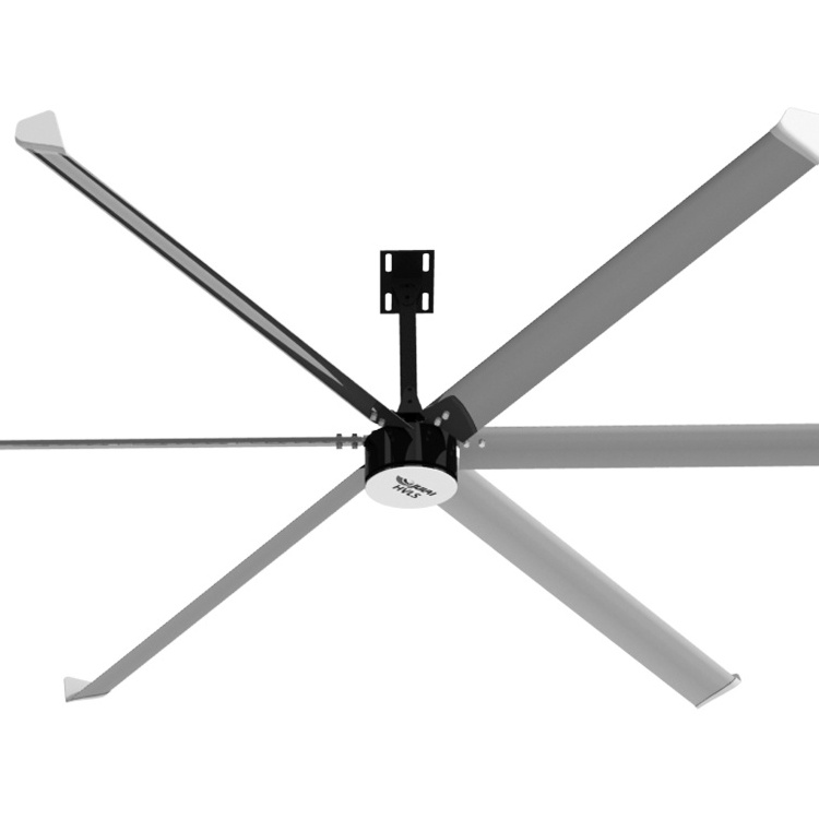 China Super 4 Meters 0.75KW HVLS Ceiling Fan for Hotel Office Gym 13ft hvls fan pmsm