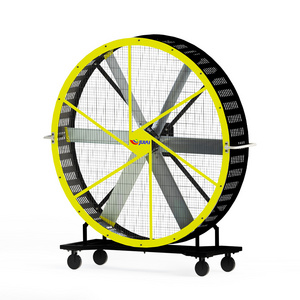 JU LAI 6 ft Heavy-duty mobile fan  2 m Rolling industrial fan