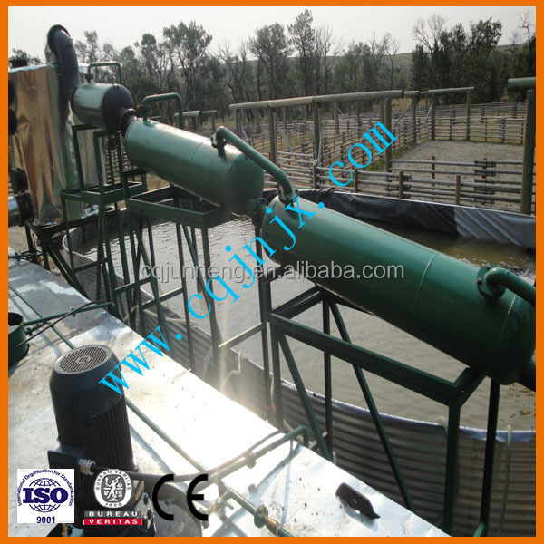 used motor oil refining production line recycle waste engine oil to diesel