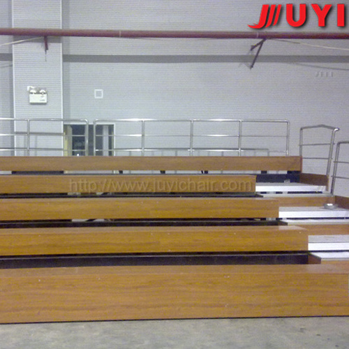 Portable wooden bench gym sports bleachers telescopic theater tribune JY-705