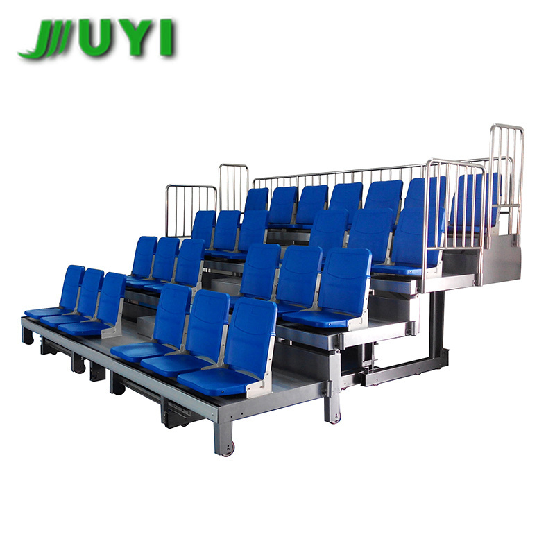 JUYI tribune used bleachers for sale bleacher chairs with backs JY-720