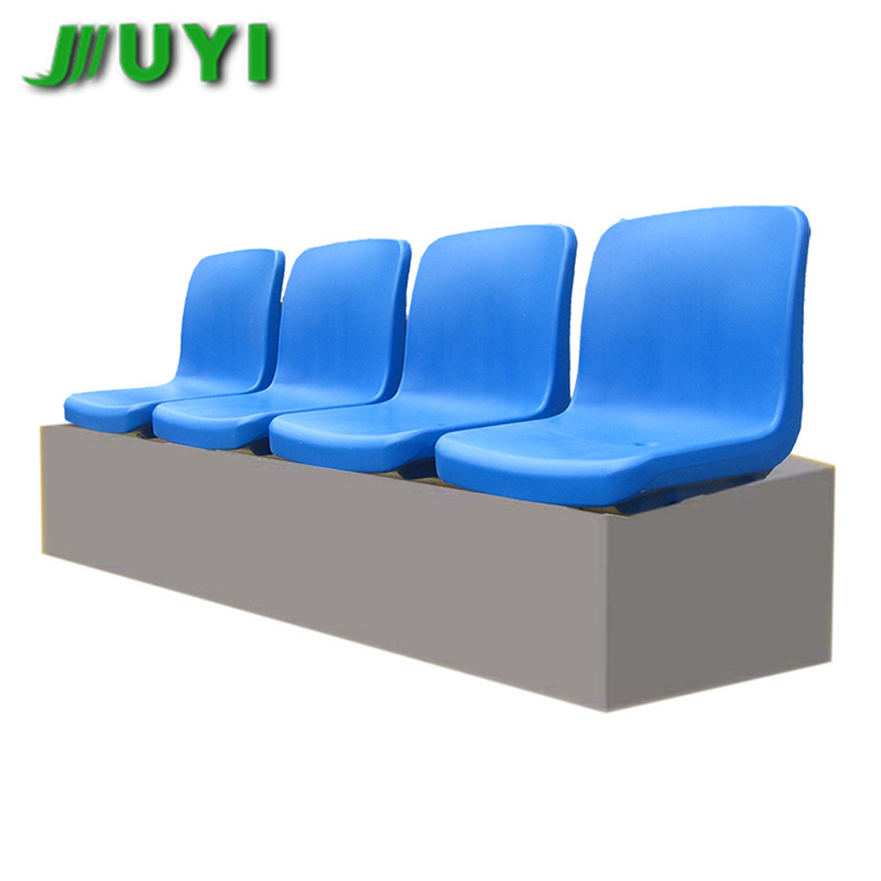 Hot Sell PE Gym Seat plastic stadium esporte sala plastic stadium chair manufacturer BLM-2711