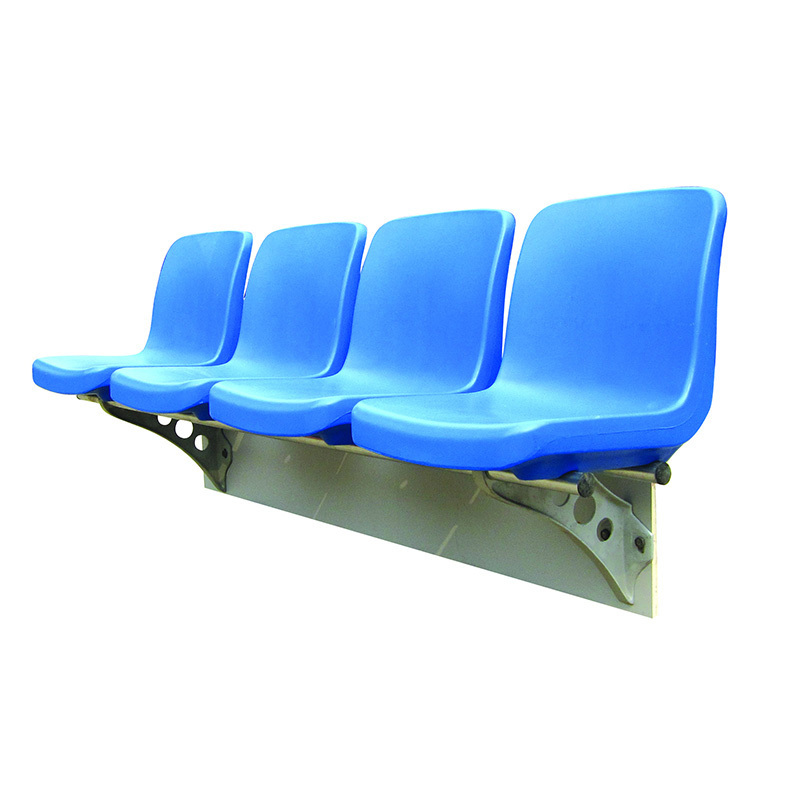 Hot Sell PE Gym Seat plastic stadium esporte sala plastic stadium chair manufacturer BLM-2711