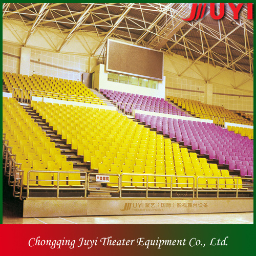 JUYI tribune used bleachers for sale bleacher chairs with backs JY-720