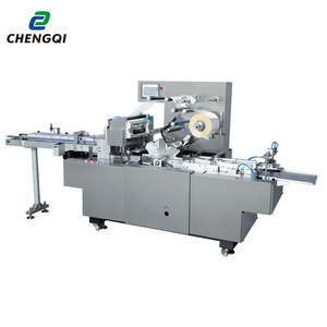 Automatic cellophane wrapping machine for box