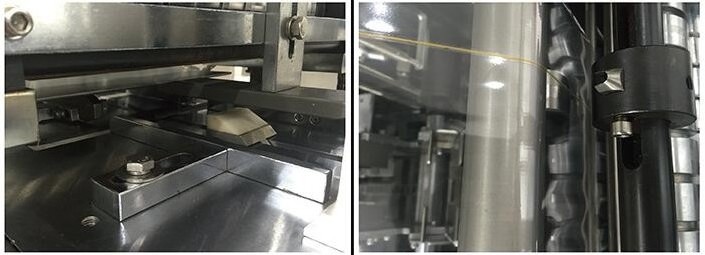 Automatic cellophane wrapping machine for box