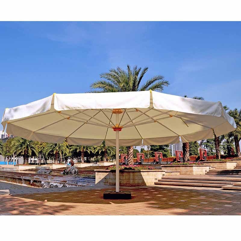 JXT Outdoor aluminum alloy imperial Roman umbrella circular diameter 7 meters car sunshade umbrella scenic area outdoor umbrella