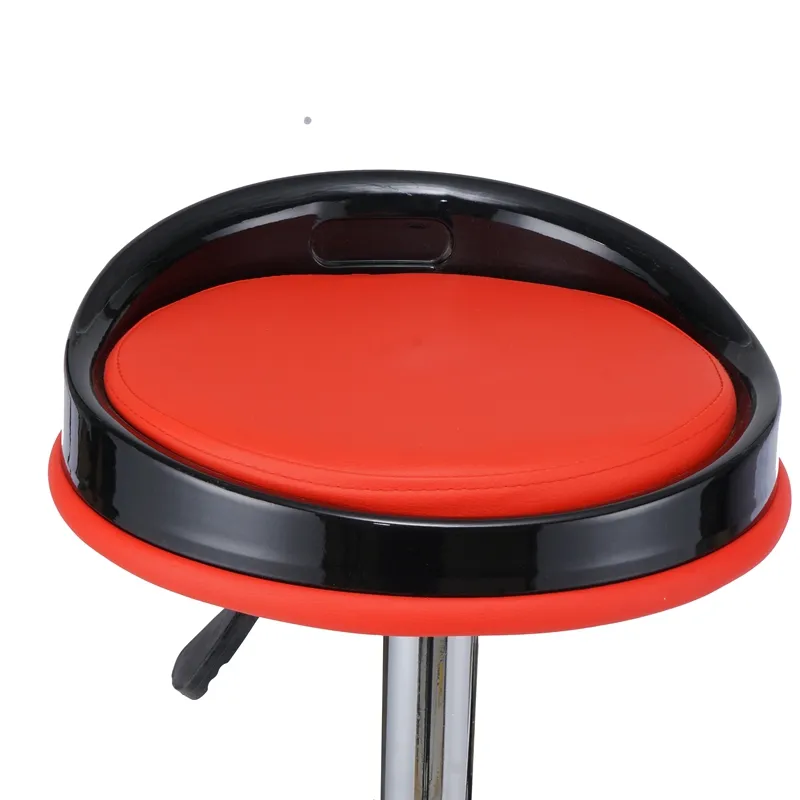 JXT High quality Cheap Commerical Funiture high foot Bar stool PP Adjustable height Swivel Lift Plastic Bar Chair