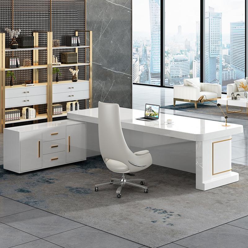 JXT Office Manager Boss desk  President   chair combination