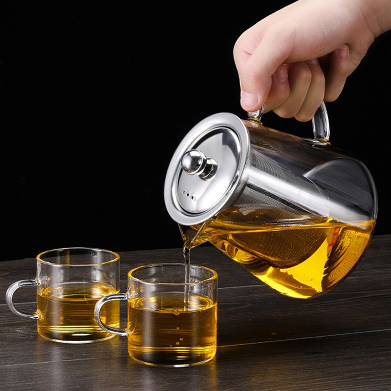 550ml Teapot With Infuser Borosilicate Glass Wholesale Glass Teapots