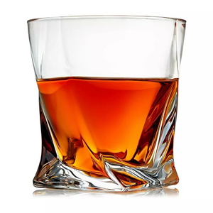 8 Oz/10 Oz/11 Oz Unbreakable Heavy Base Affordable  Engraved Glass Cups Whiskey For Bar & Wine