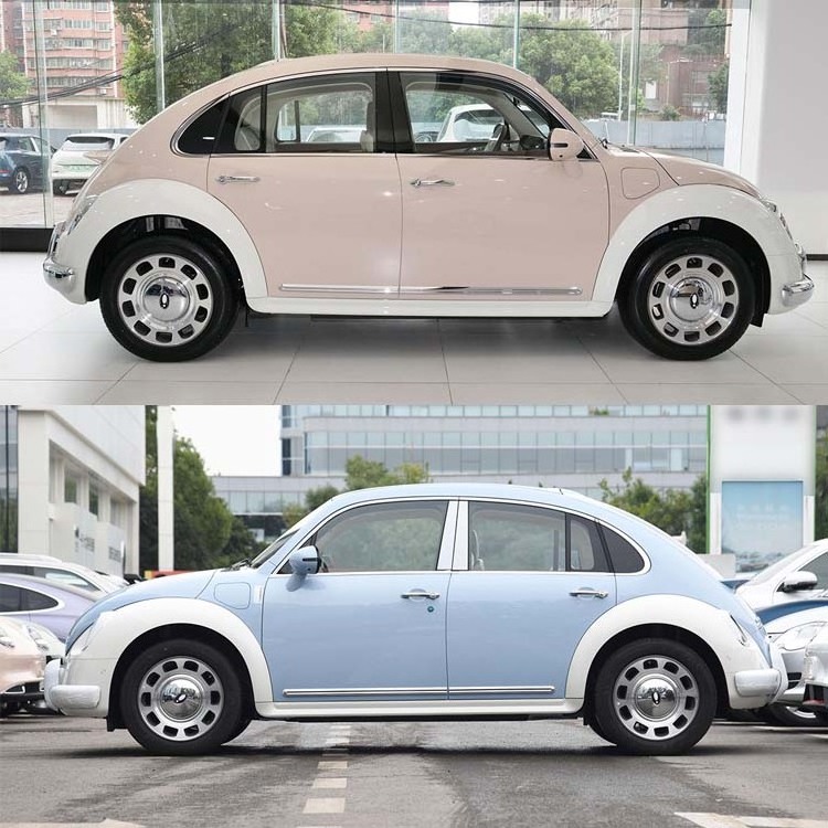 Stock 2023 Ora Ballet Cat Mini Electric Car 401km 500km Long Range New Energy Vehicles Greatwall Compact Sedan Cheap Cute Ev Car