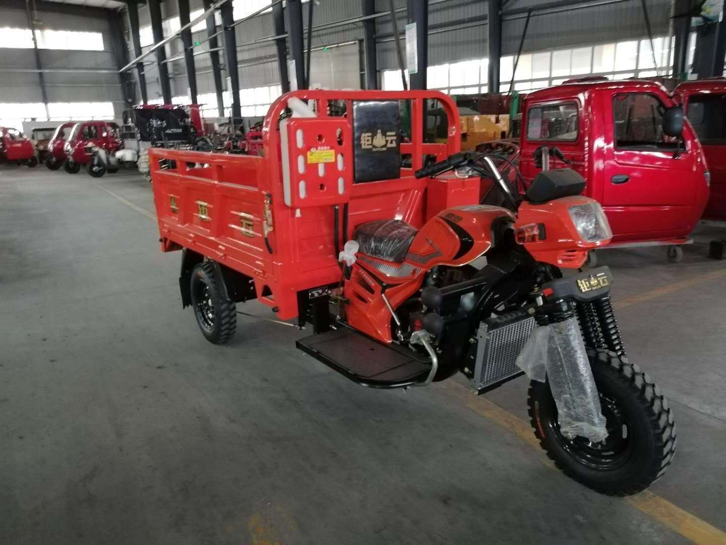 chinese petrol trike motorcycle 200cc gas powered three wheel heavy duty truck electric cargo motorcycle tricycle for adult