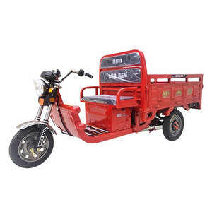 China Chang li motor family rickshaw 3 wheel cargo trike electric tricycle carrying cargo electric truck