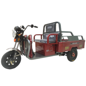 Ghana Motor Tricycle 1300W Tuk Tuk Electricity Three Wheel Passenger Vehicle for Sale