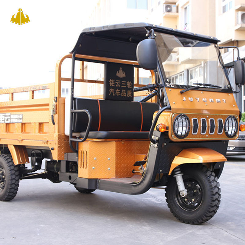 Custom Gas Powered 800cc Cargo Delivery 3 Three Wheel Tricycle 12V Motorized Trikes 3 Wheel 250cc Motorcycle Open 200 - 250W