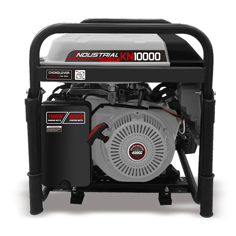 Portable Gasoline Generator Low noise 3KW 5KW 6.5KW 8KW 10KW Single Phase Three Phase Home  Electric Start Generators