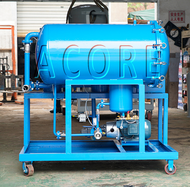 Waste Diesel Oil Filtration machine Fuel Oil Purification Plant