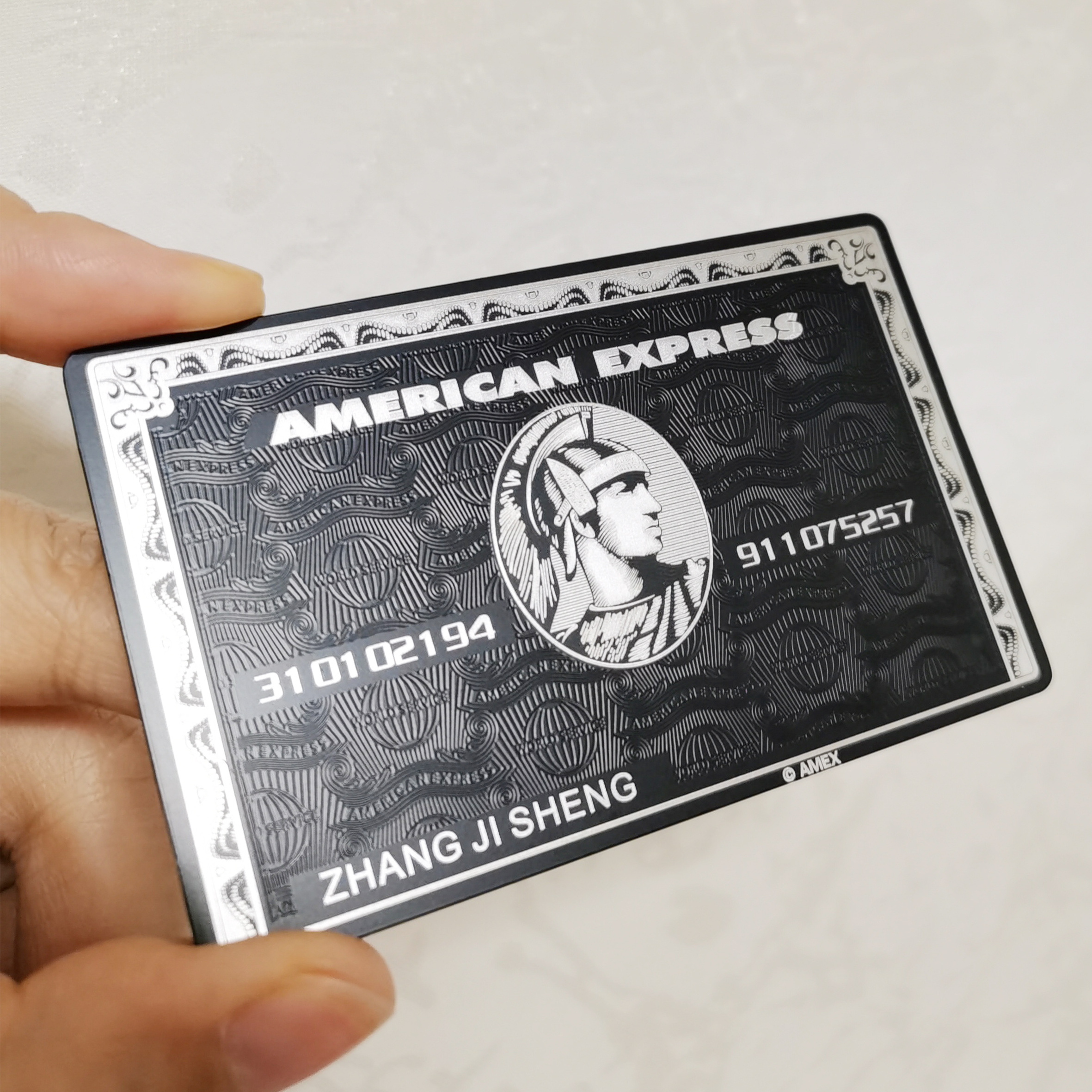 Customized Stainless Steel Souvenir Metal Gift Credit Card Size Membership Metal Business Card For Laser Engraving