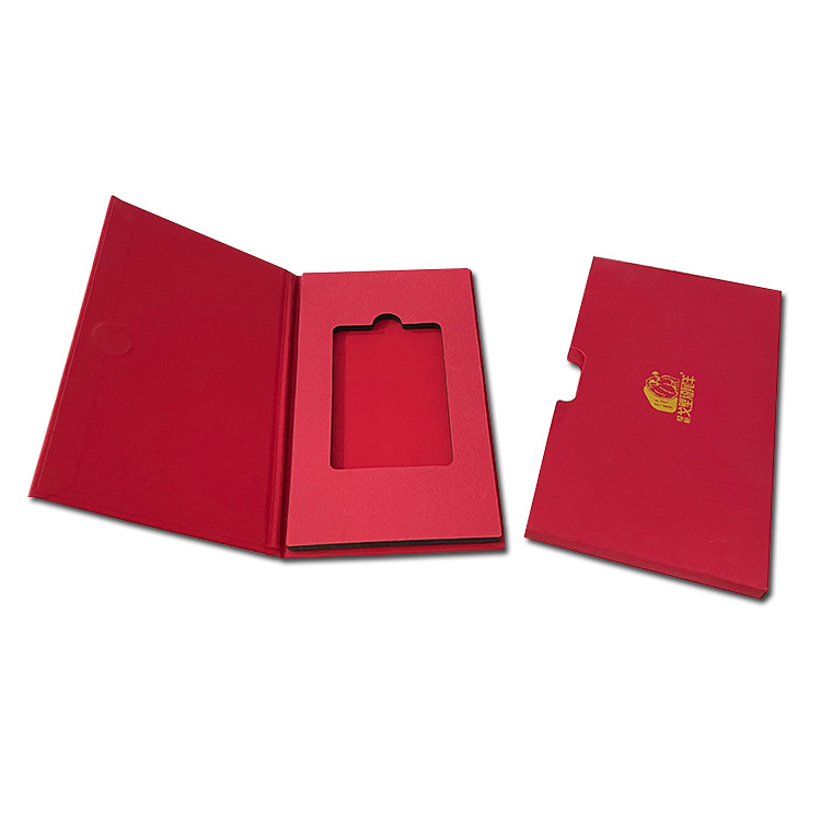 Hot Sale High Quality Luxury Business Gift Magnetic Credit Card Packing Box For Small Business