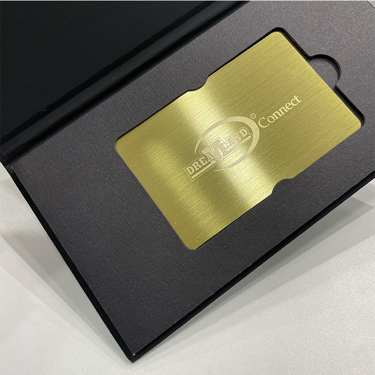 Hot Sale High Quality Luxury Business Gift Magnetic Credit Card Packing Box For Small Business