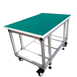 High quality metal hand carts & trolleys trolley wheel cart lab trolly cart wagon equipment trolley workshop table with wheels