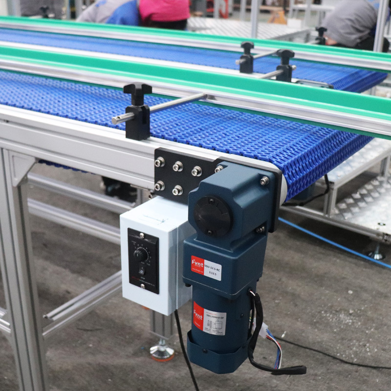 Food Grade Conveyor Belt / plastic chain plate conveyor system/Manual Conveyer Belt Conveyor For Sale